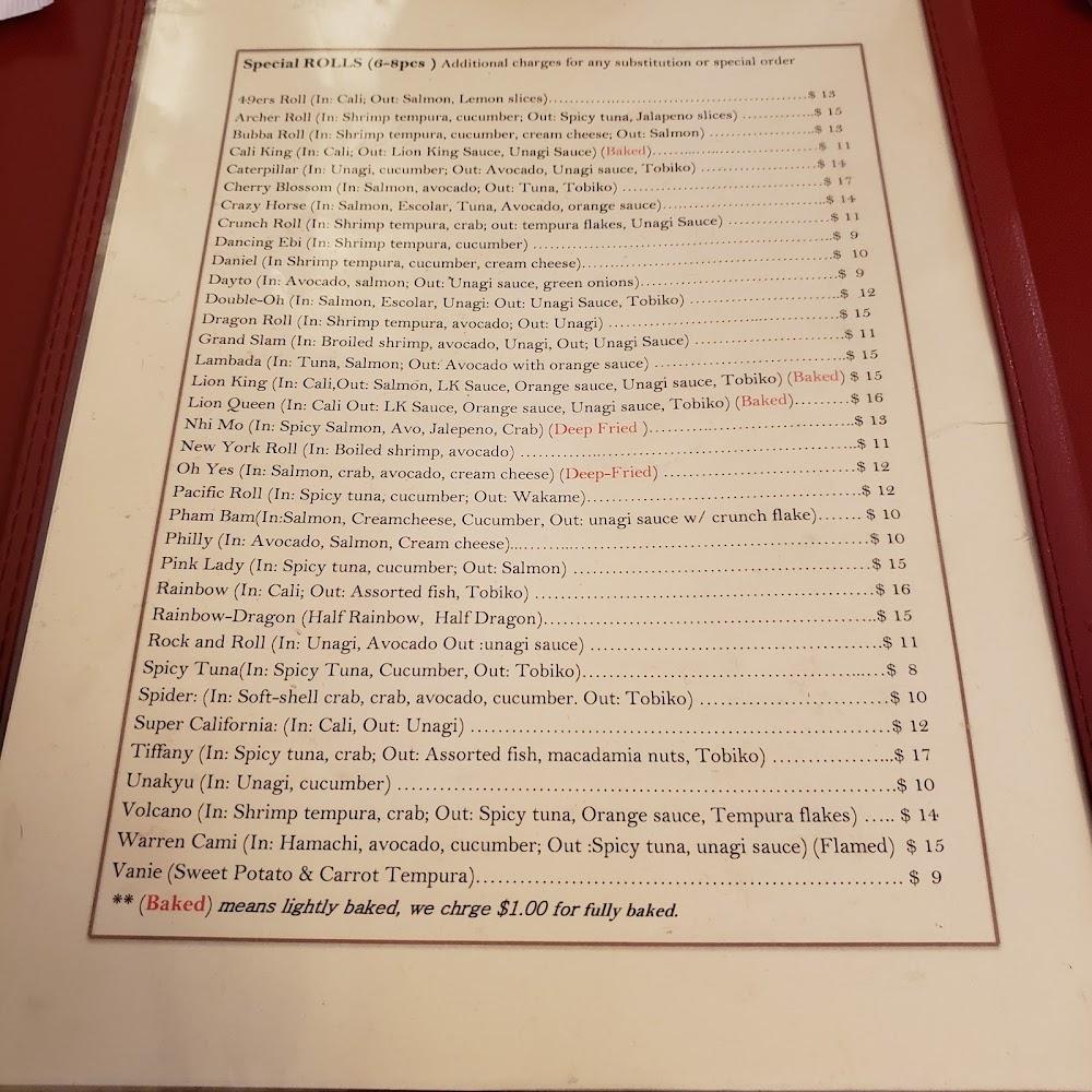 Tachikawa Menu image 3